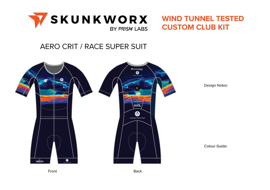 Men's Grand Tour Race Suit - Long Sleeves