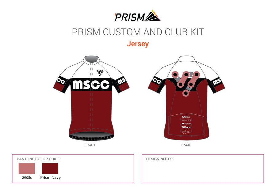 Men's Grand Tour Ligera Jersey - Race - Maroon Edition