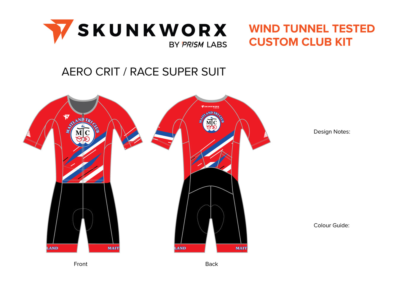 Men's Skunkworx Race Suit - Short Sleeves