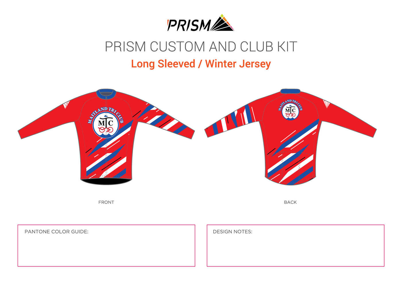 Women's Grand Tour Winter Jersey