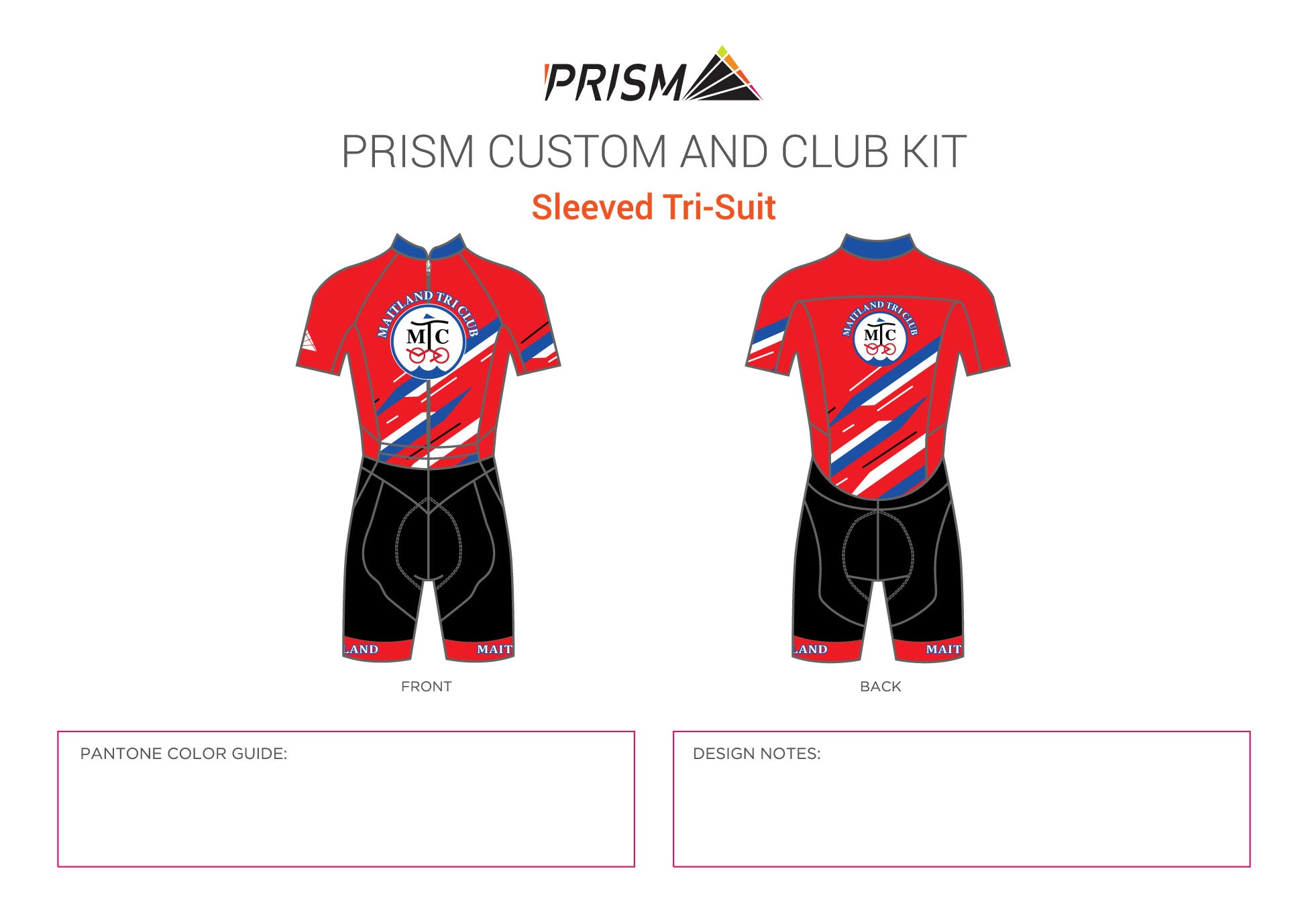 Juniors Endurance Sleeved Tri-Suit