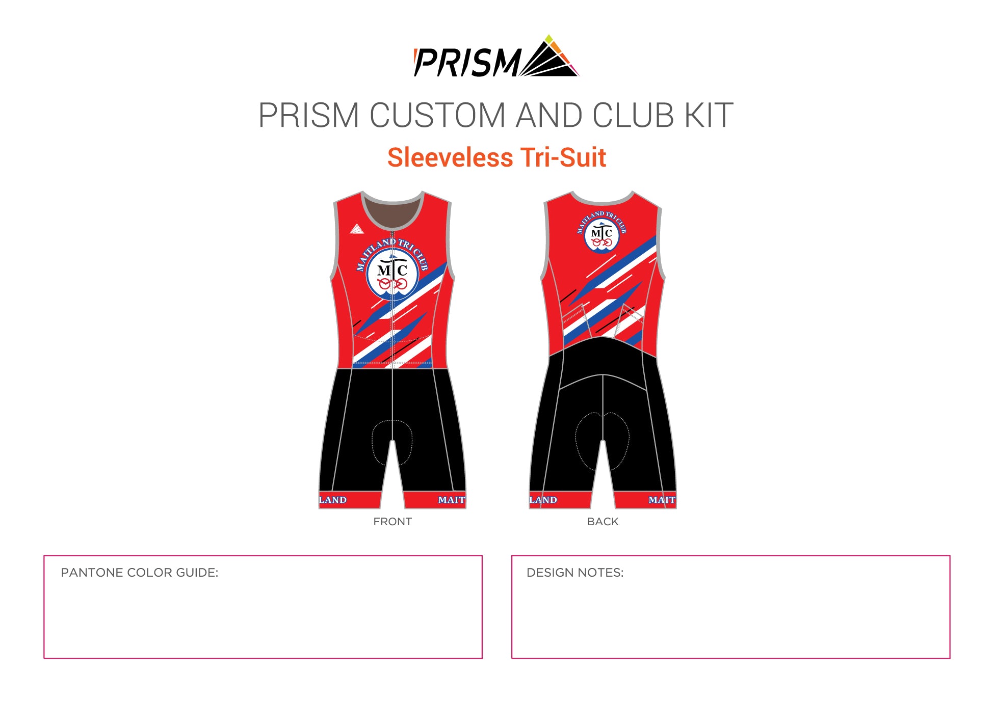 Juniors Endurance Sleeveless Tri-Suit