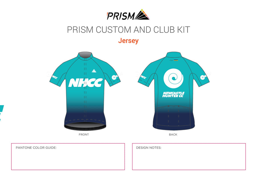 Men's Grand Tour Ligera Relaxed Cut Jersey - With Race Number Pocket-Breakwater Blue Edition