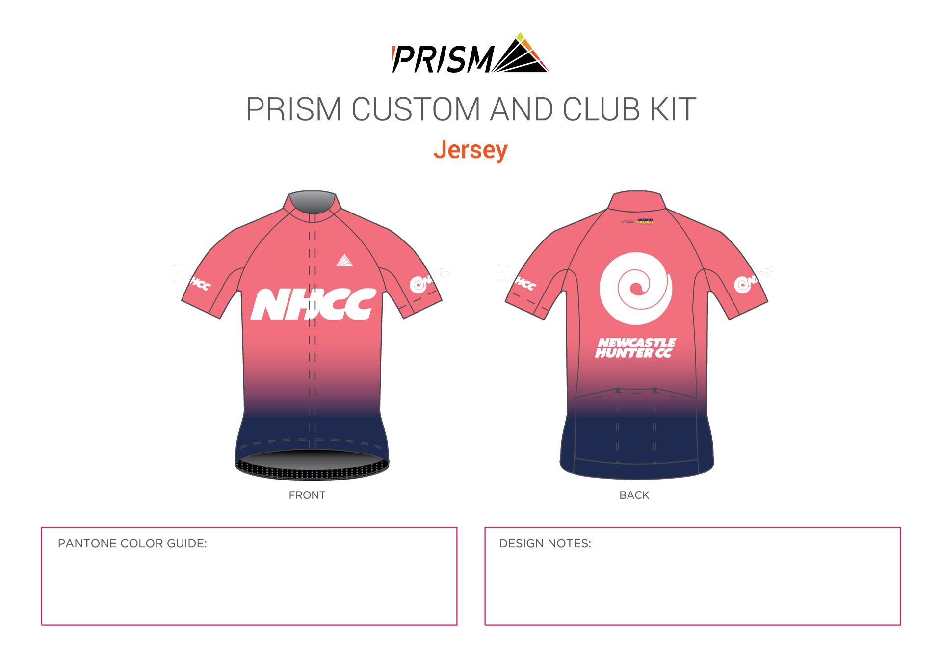 Men's Criterium Jersey - Relaxed Cut-Progressive Peach Edition