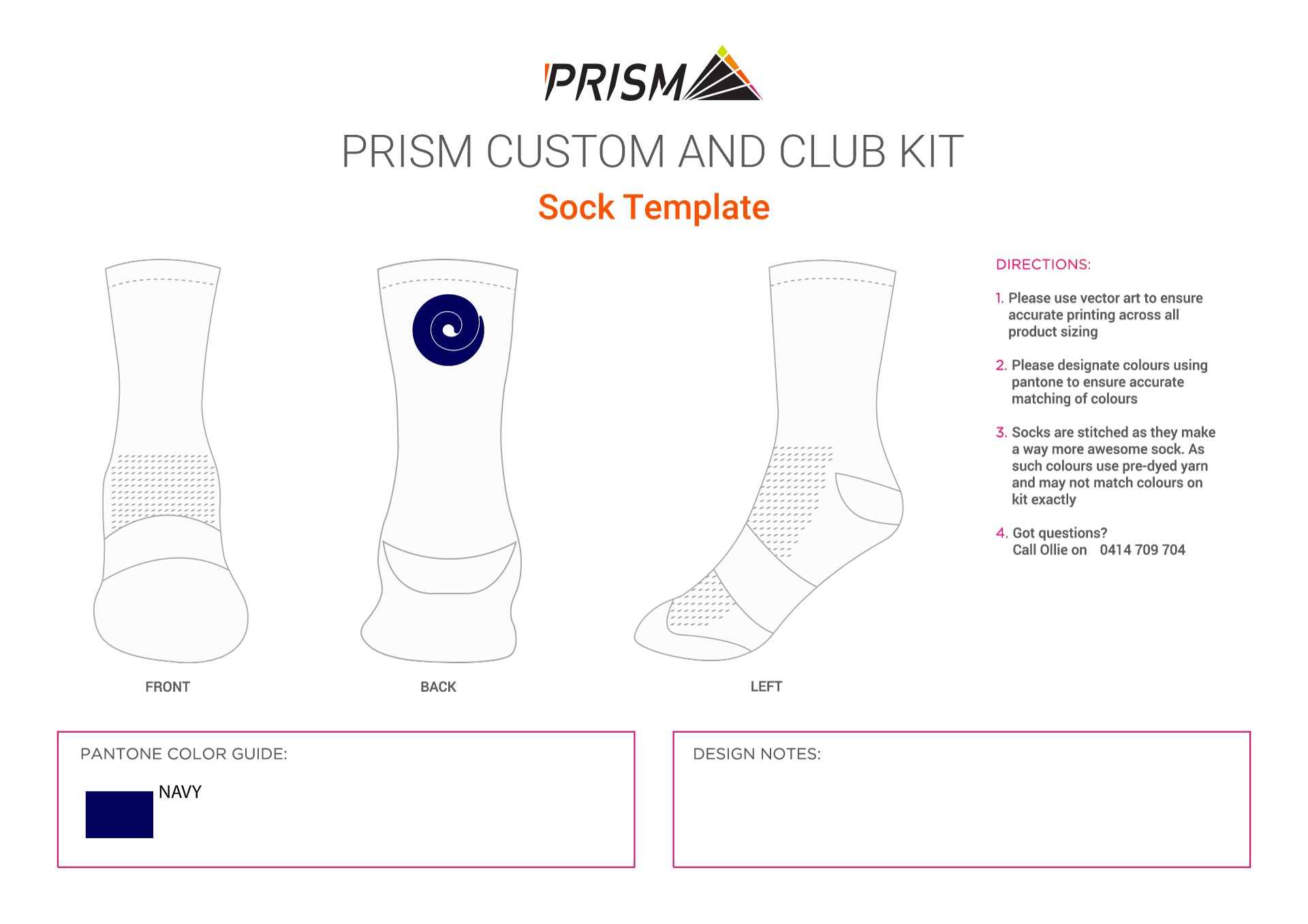 2 Pack of NHCC White Socks