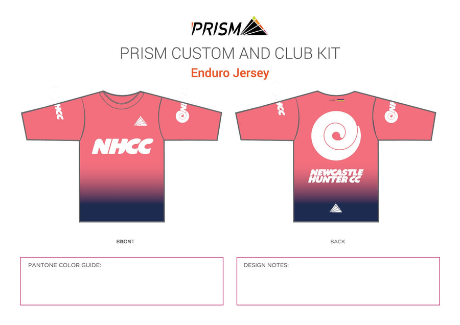 Men's Grand Tour Enduro - Mountain Bike - Jersey-Progressive Peach Edition