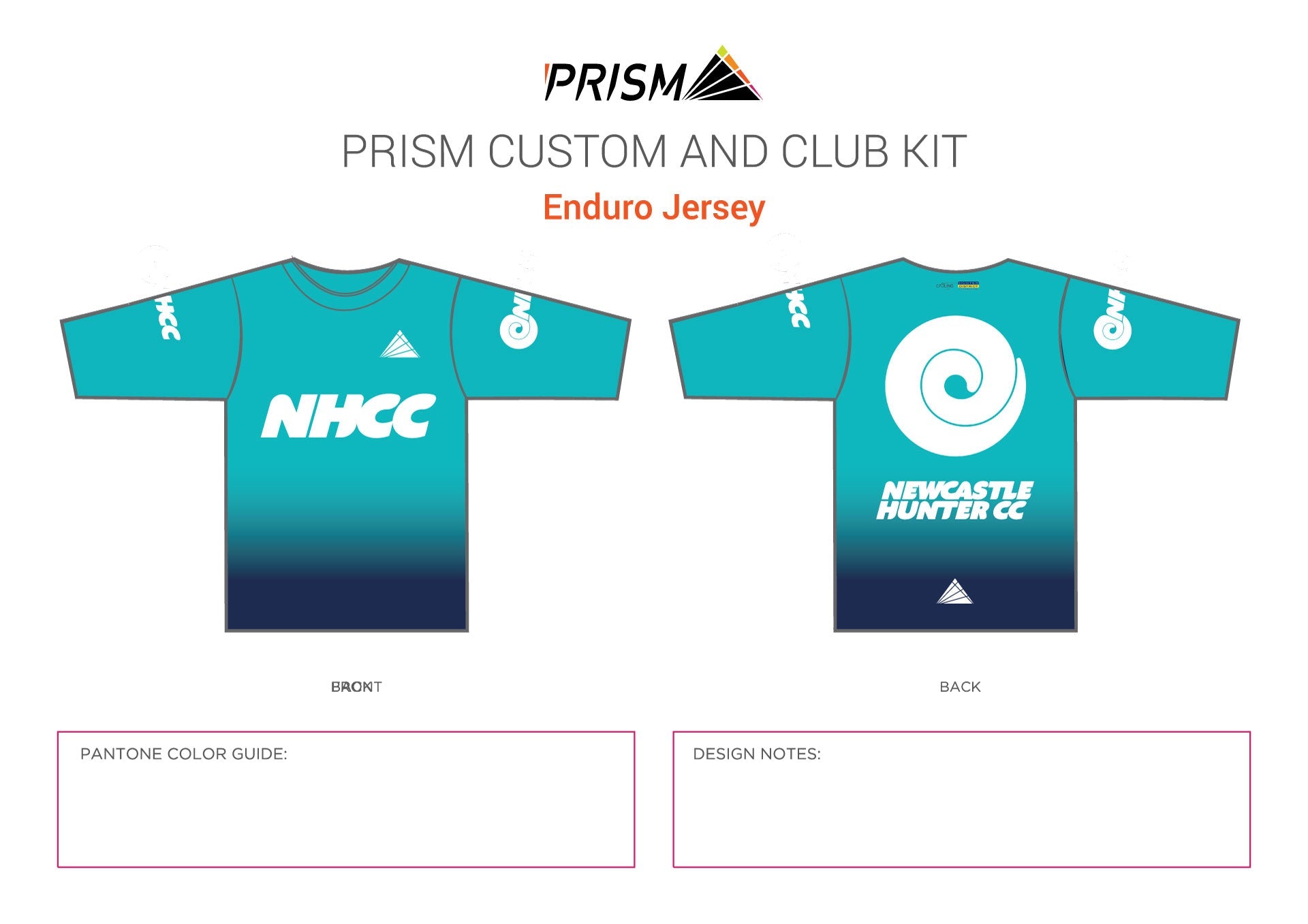 Men's Grand Tour Enduro - Mountain Bike - Jersey-Breakwater Blue Edition