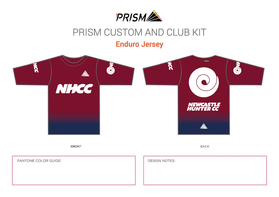 Men's Grand Tour Enduro - Mountain Bike - Jersey-Maroon Edition