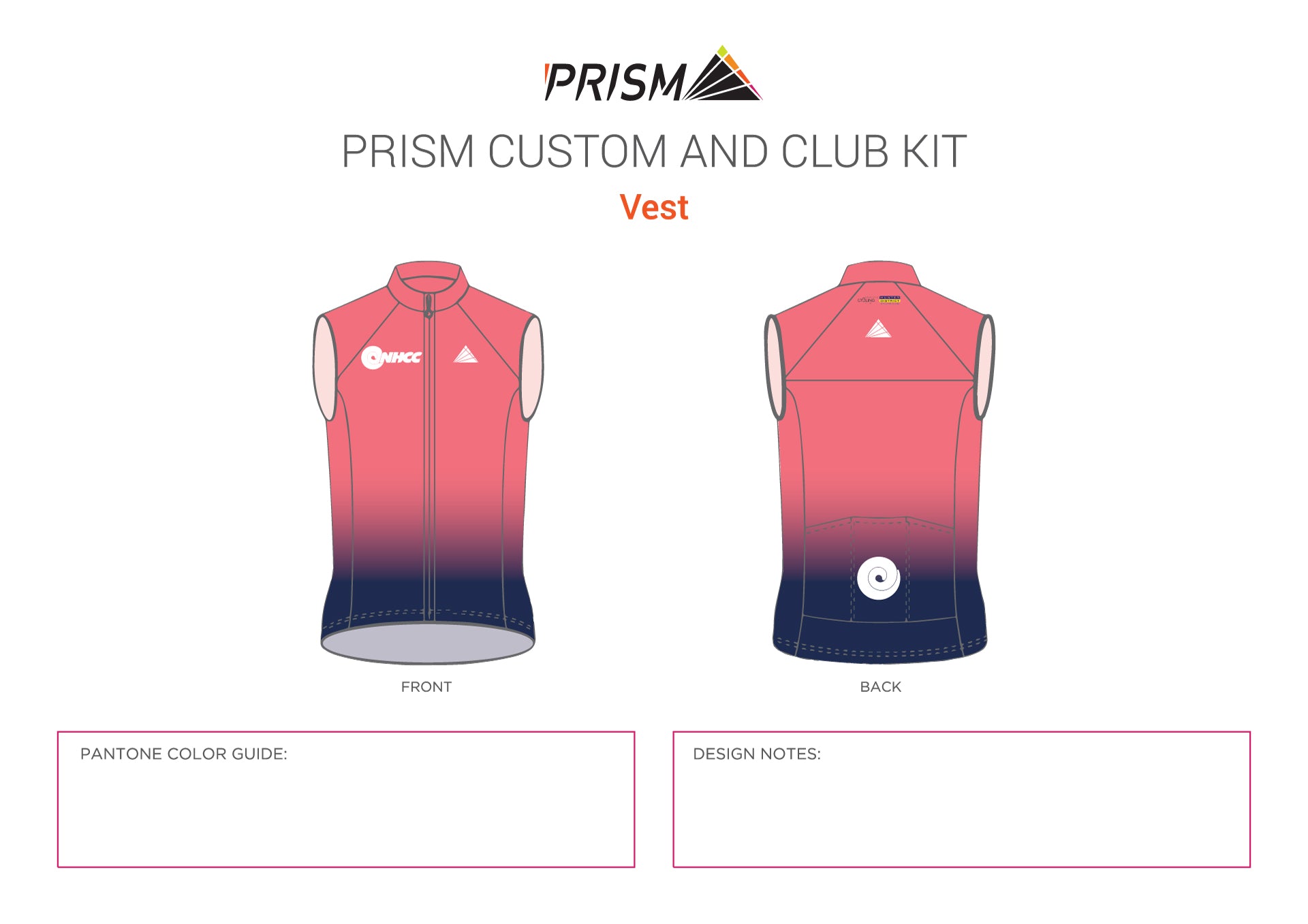 Men's Grand Tour Vest-Progressive Peach Edition