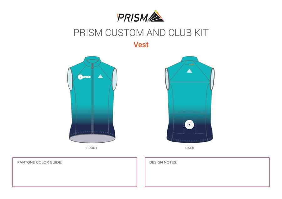 Men's Grand Tour Vest-Breakwater Blue Edition