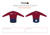 Men's Grand Tour Summer Weight Long Sleeve Jersey - Race Cut-Maroon Edition