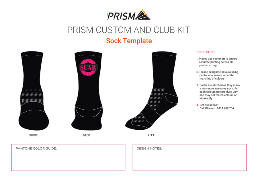 3 Pack of Socks - Pink Design