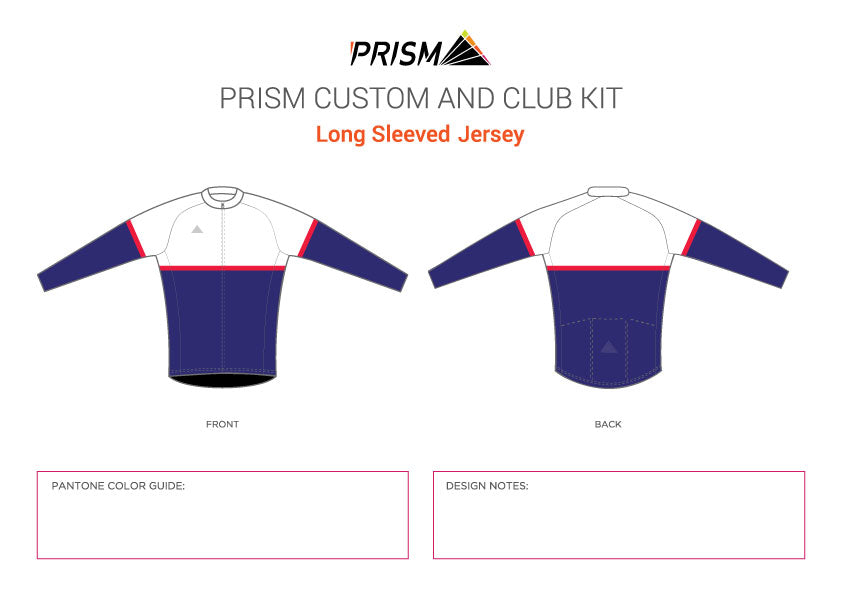 Men's Spring Classic Summer Weight Long Sleeve Jersey - Race Cut