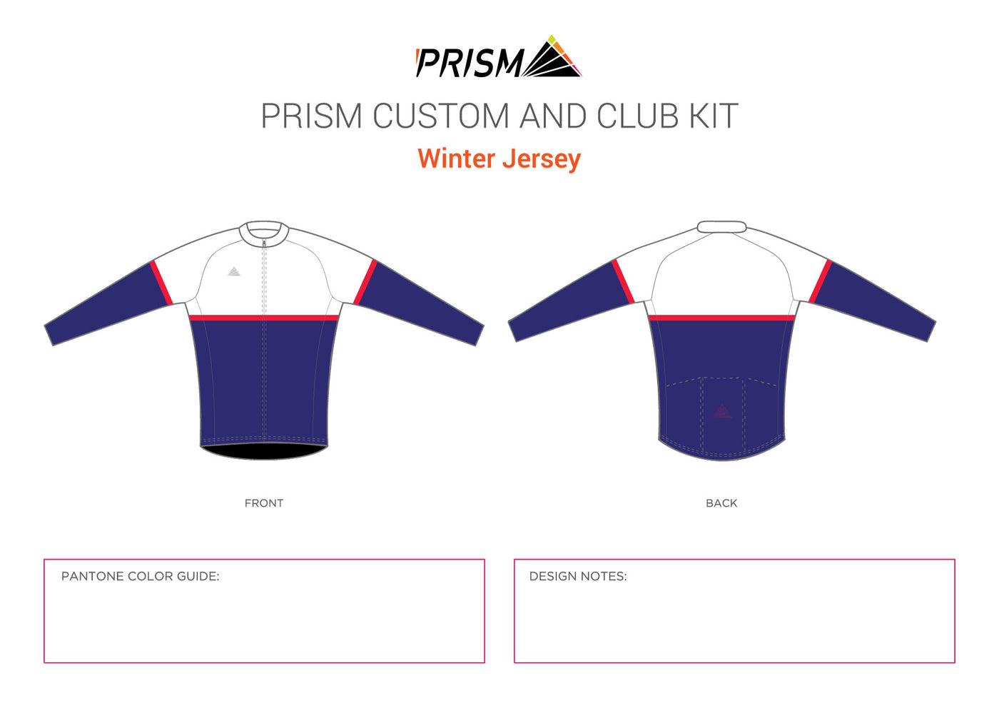 Men's Grand Tour Winter Jersey