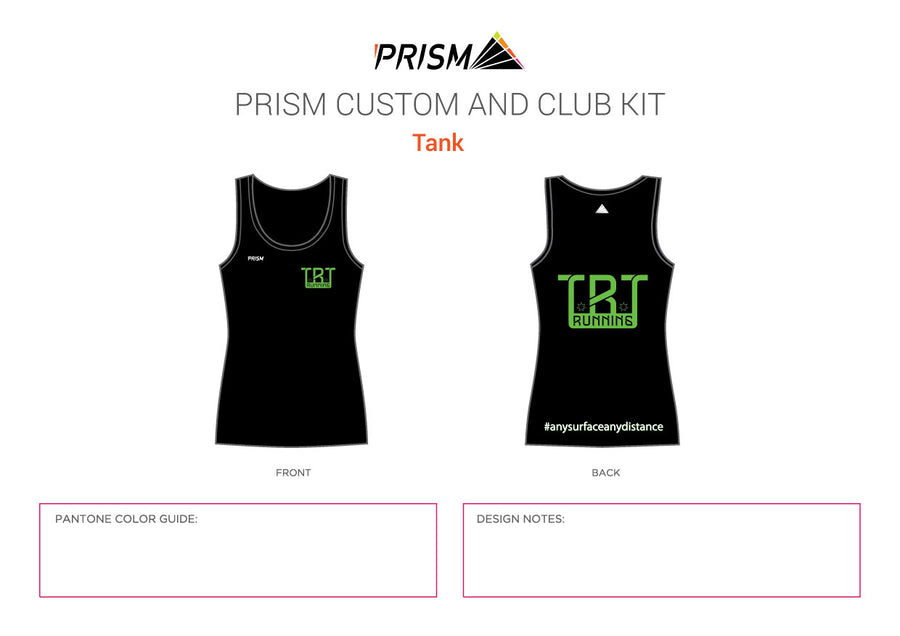 TRT Men's Running Tank - Black