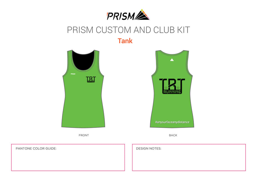 TRT Men's Running Tank - Green