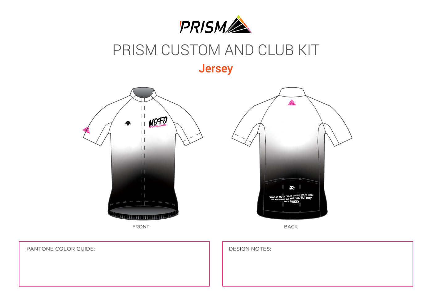 Men's Spring Classics Jersey - Relaxed Cut - MOFO Cycling