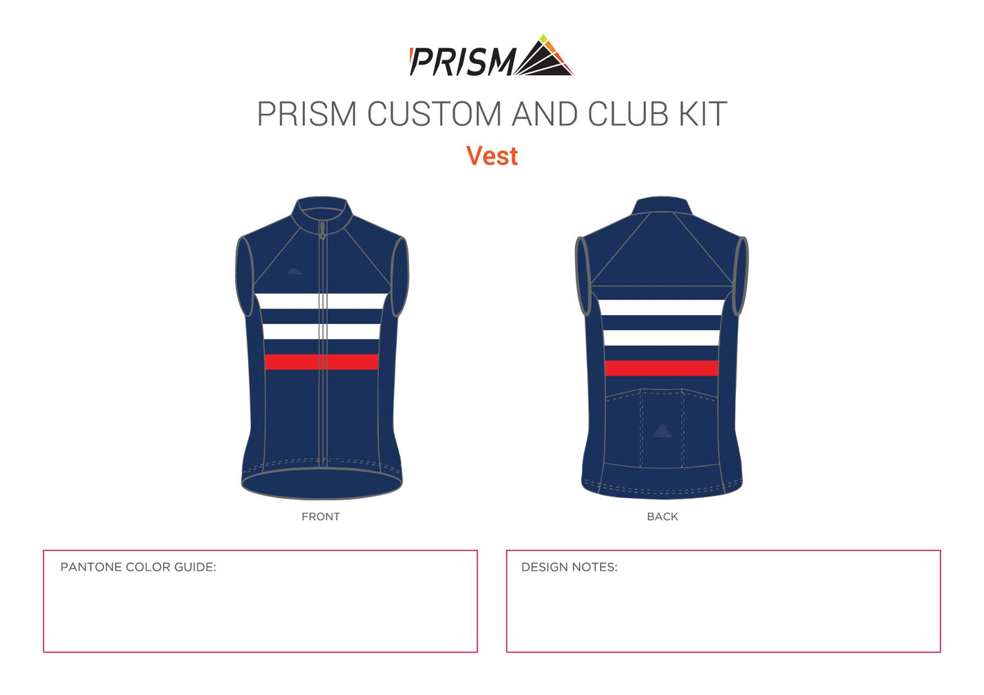 Men's Grand Tour Vest - Navy