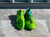 Green Adidas - Boot Syle - Size US 3