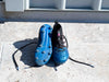 Adidas Blue/Black Boot Style - Size US 2