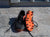 Nike Tiempo Orange/Black - Size US 12
