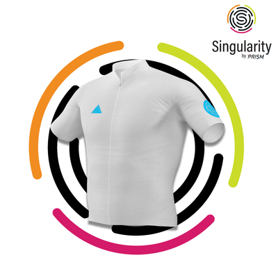 Men's Singularity Block Electric Blue Logo