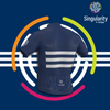 Men's Singularity Navy Eastern Bloc 3 Stripe