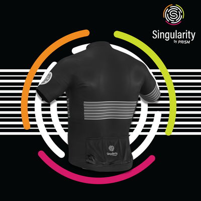 Men's Singularity Black Half Stripe