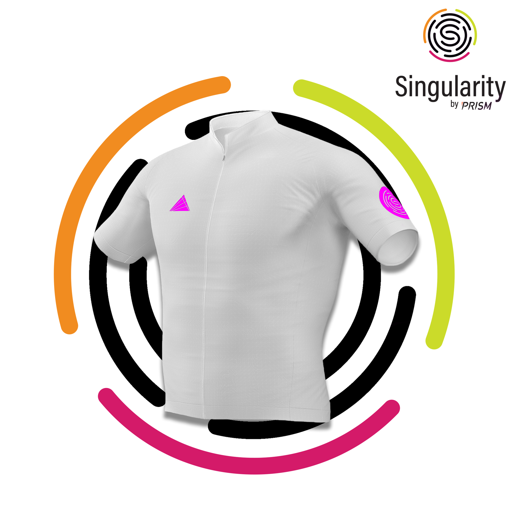 Men's Singularity Block Pink Logo