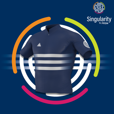 Men's Singularity Navy Eastern Block Stripe Fade