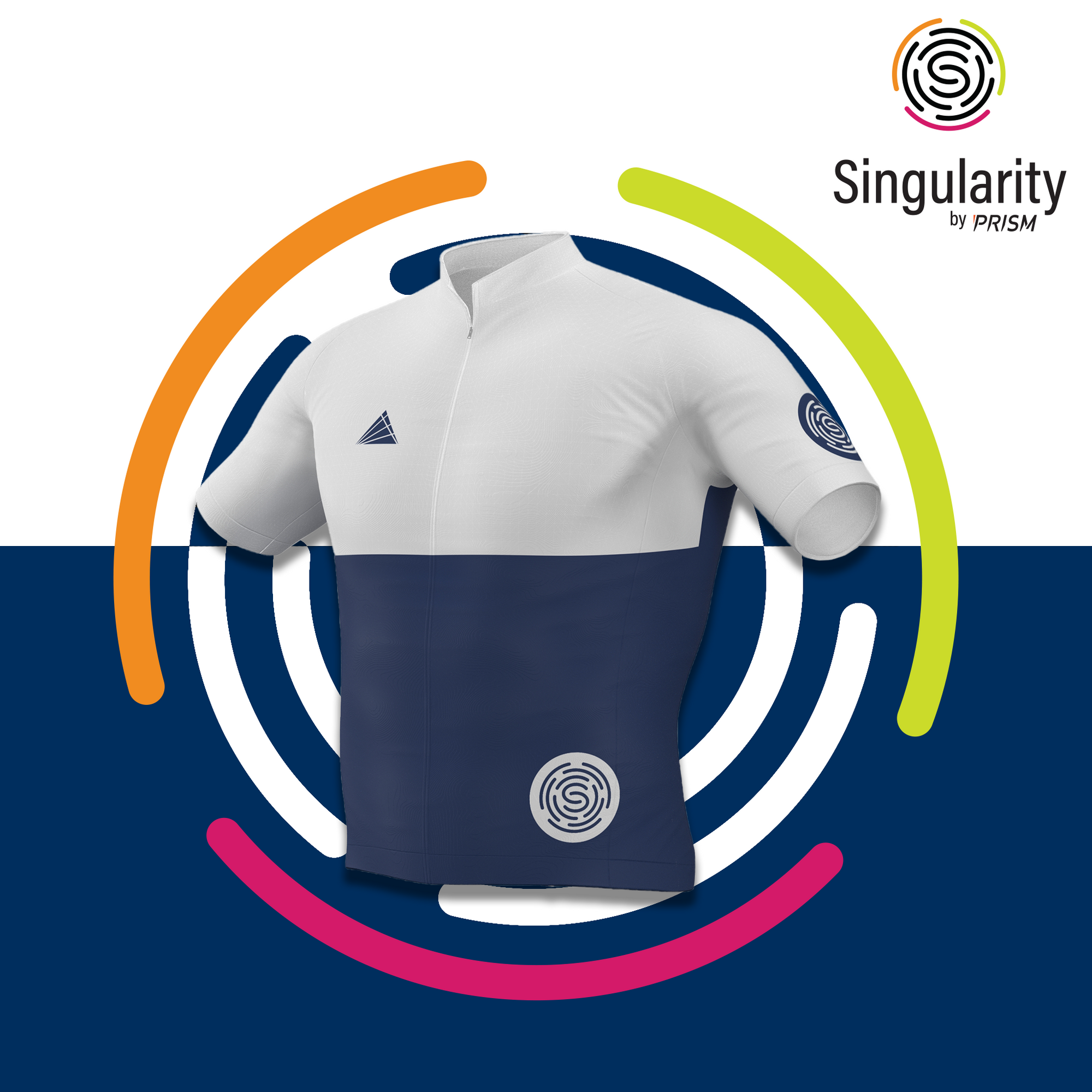 Men's Singularity Navy Glass Half Full