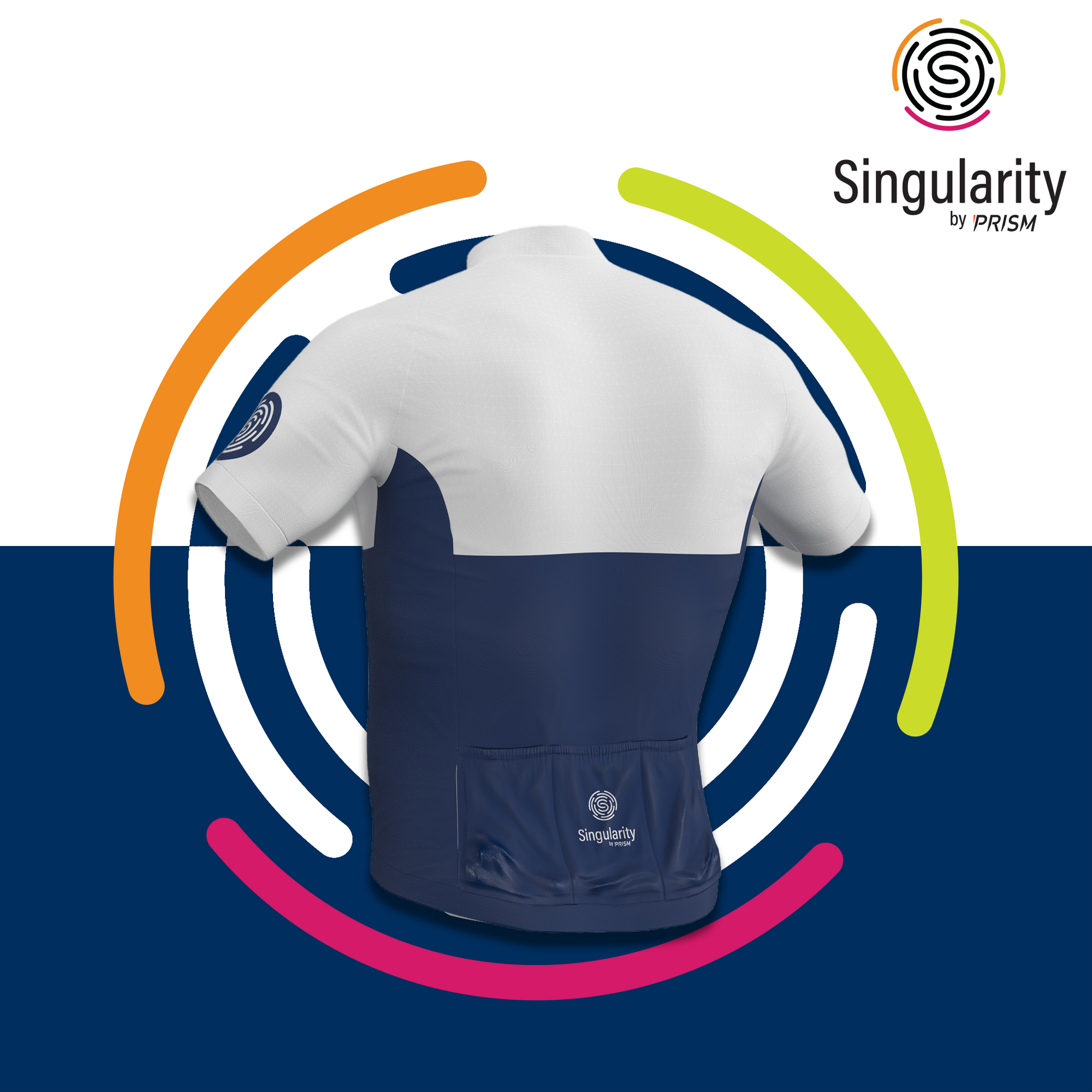 Men's Singularity Navy Glass Half Full