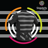 Men's Singularity Black Triple Banger Stripe