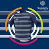 Men's Singularity Navy Triple Banger Stripe