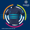 Men's Singularity Navy Eastern Block Stripe Fade