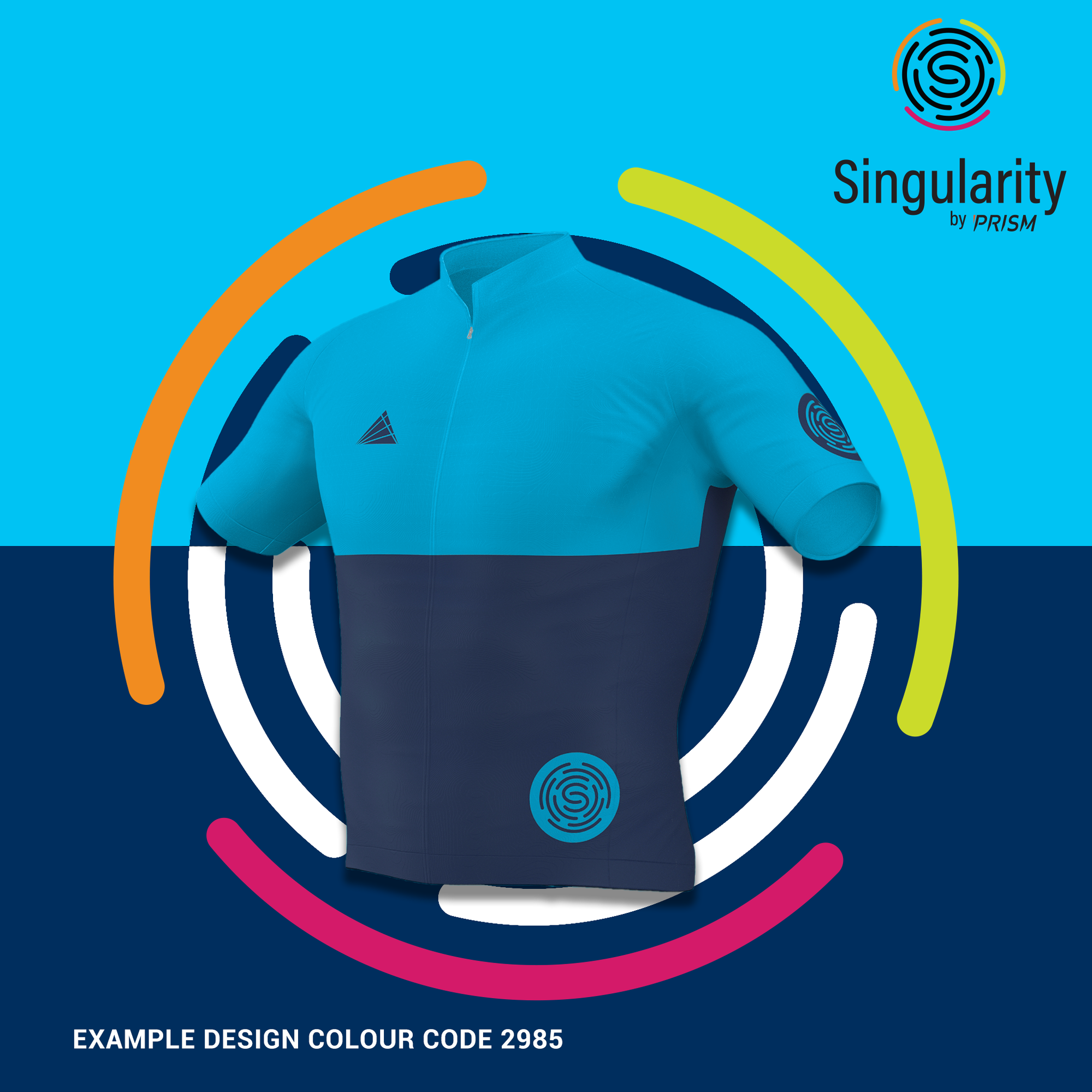 Men's Singularity Navy Glass Half Full