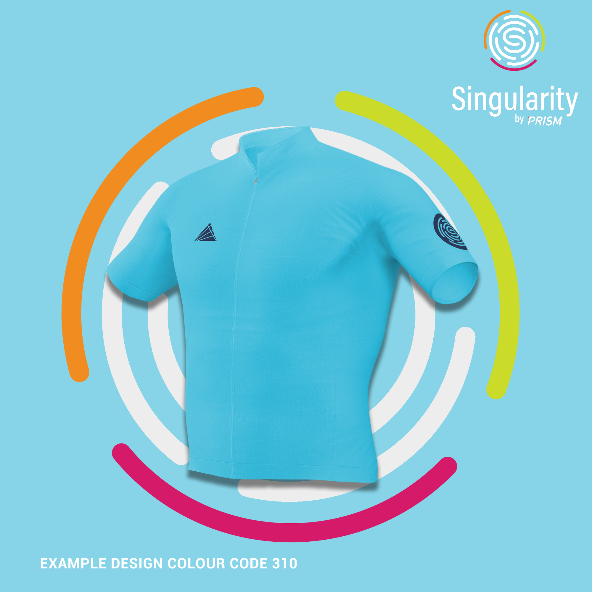 Men's Singularity Block Classic Blue Logo