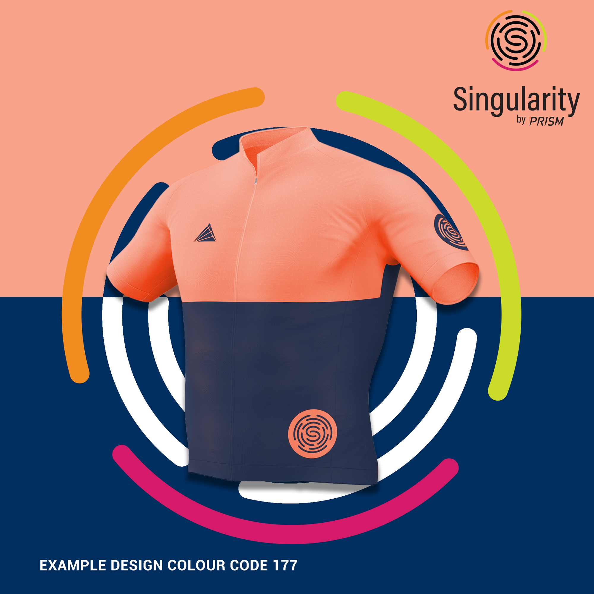 Men's Singularity Navy Glass Half Full