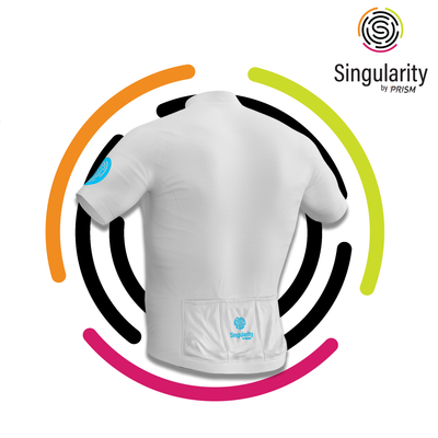 Men's Singularity Block Electric Blue Logo