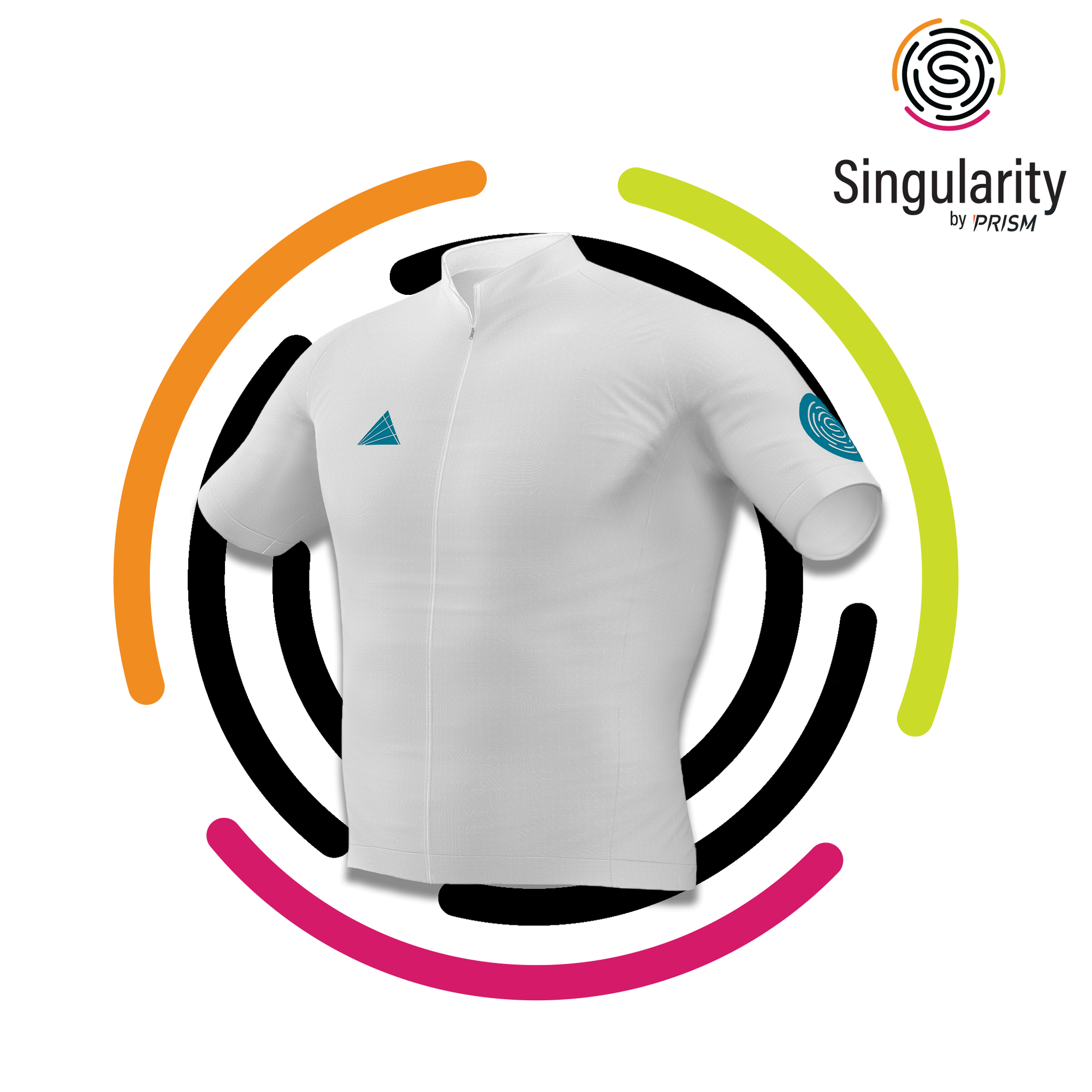 Men's Singularity Block Mosaic Blue Logo