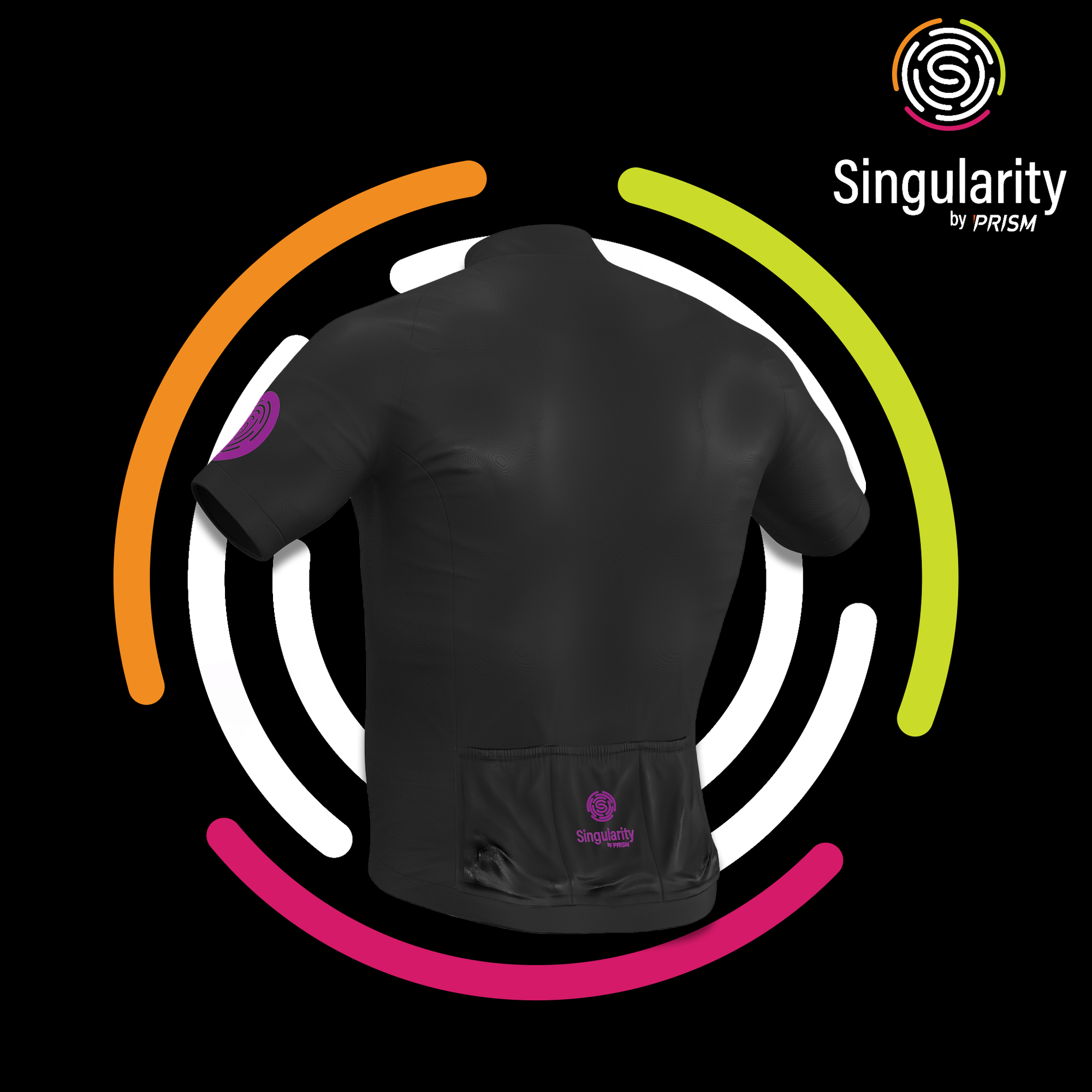 Men's Singularity Block Purple Rain Logo