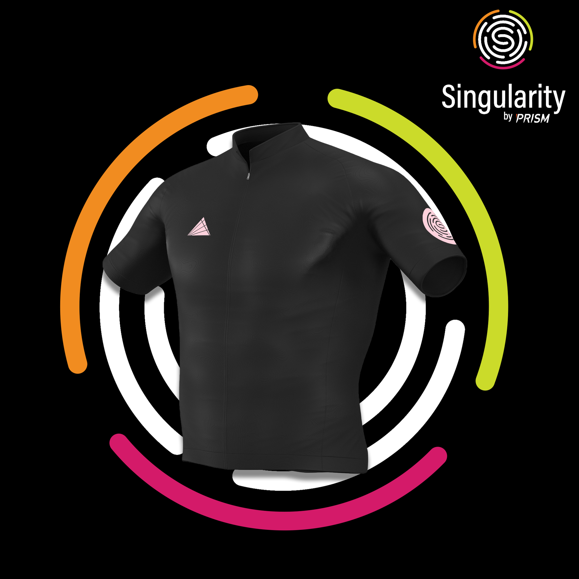 Men's Singularity Block Pretty in Pink Logo