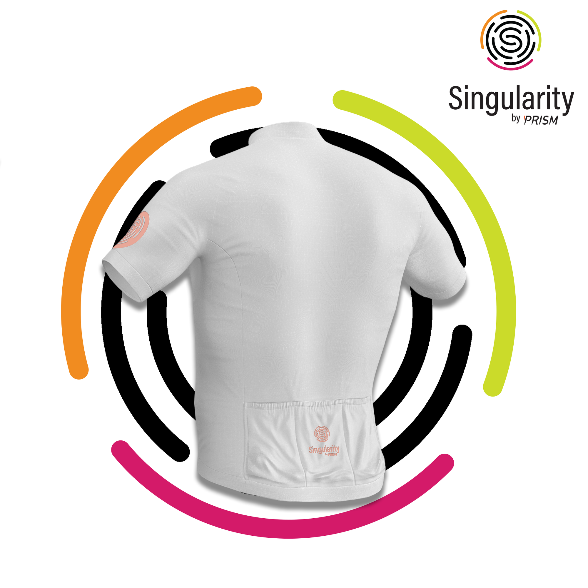 Men's Singularity Coral Pink Logo