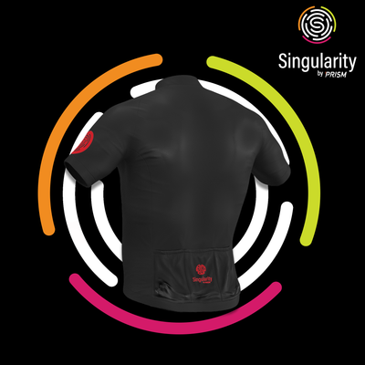 Men's Singularity Block Flame Scarlet Logo