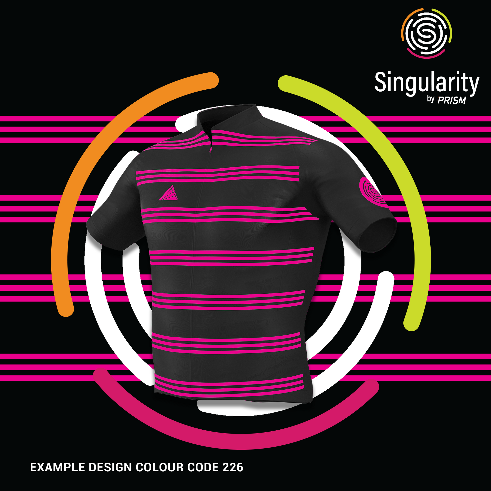 Men's Singularity Black Triple Banger Stripe