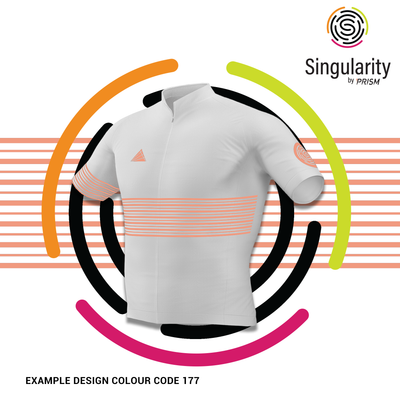 Men's Singularity White Half Stripe