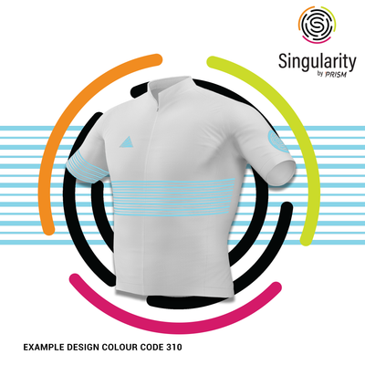 Men's Singularity White Half Stripe