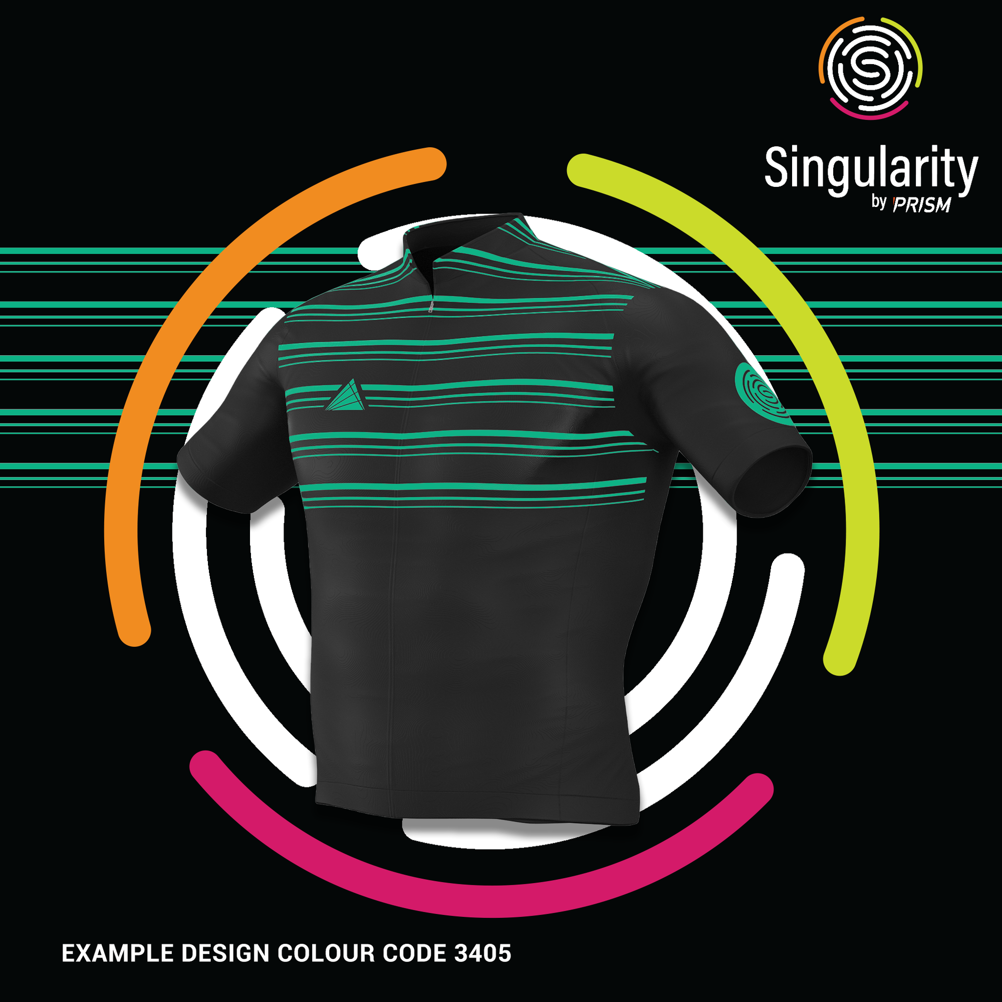 Women's Singularity Black Chesty Triple Stripe