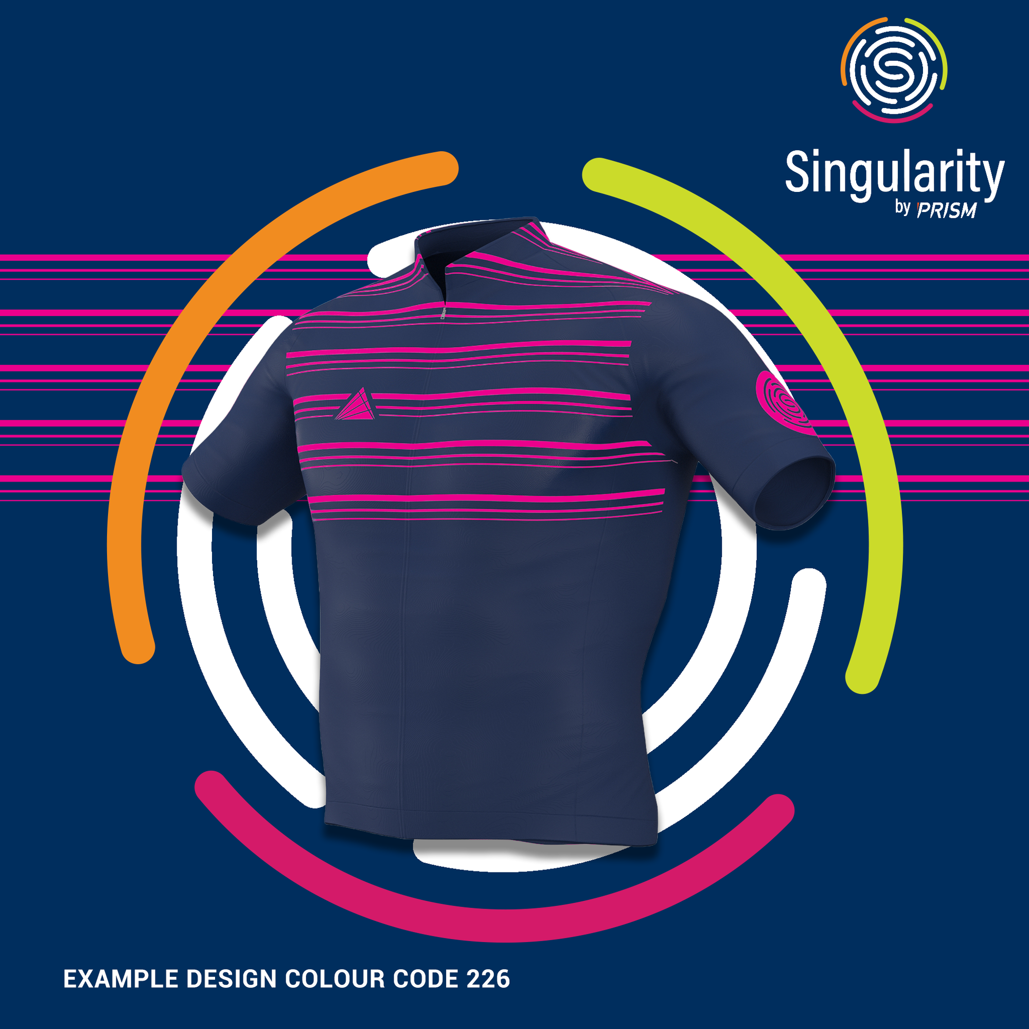 Men's Singularity Navy Chesty Triple Stripe