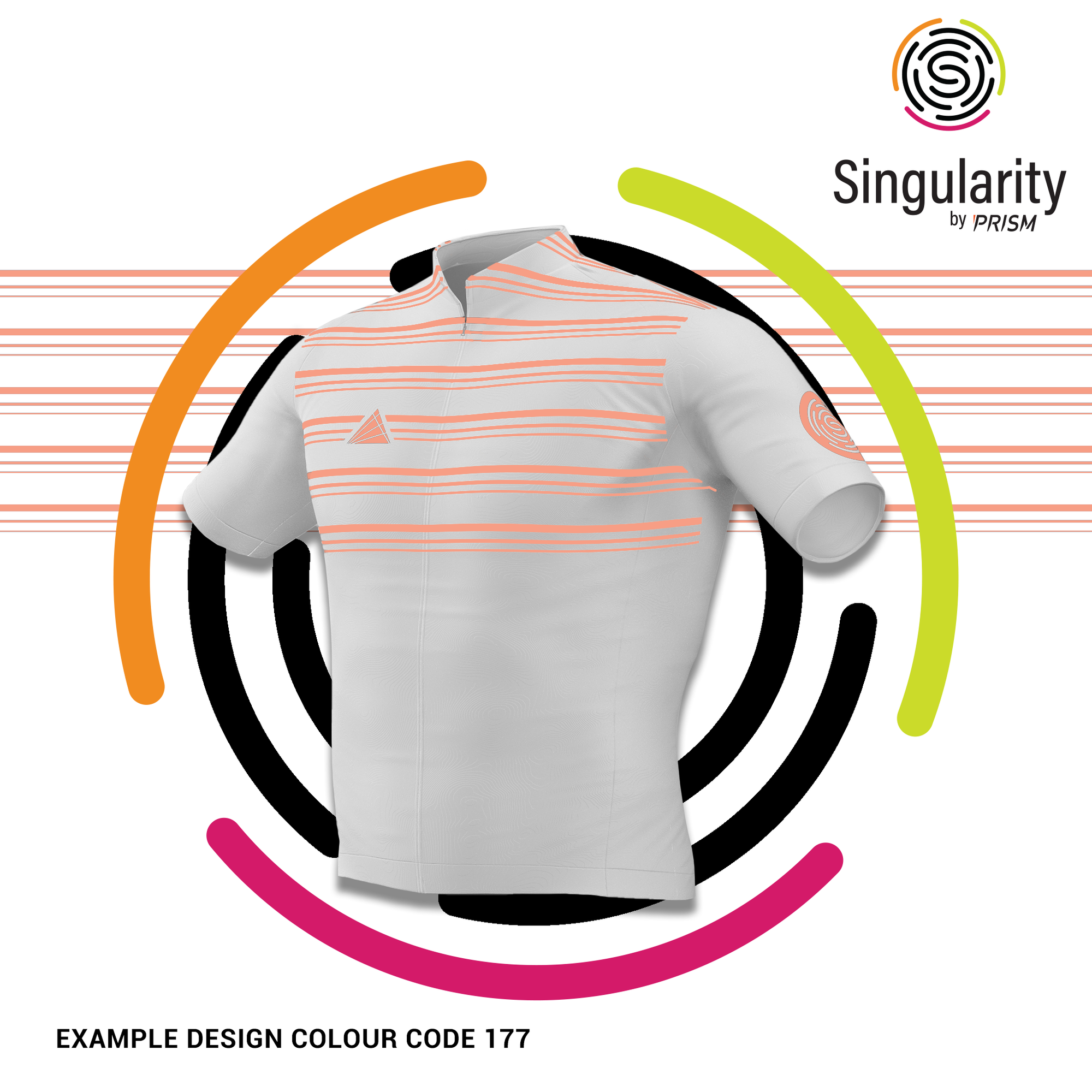 Men's Singularity White Chesty Triple Stripe